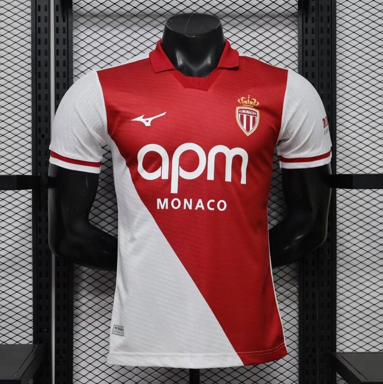 AAA Quality Monaco 26/27 Home Soccer Jersey(Player)